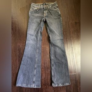 Urban Outfitters BDG Black fade flare pants